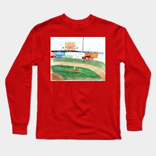 Baseball in action Long Sleeve T-Shirt